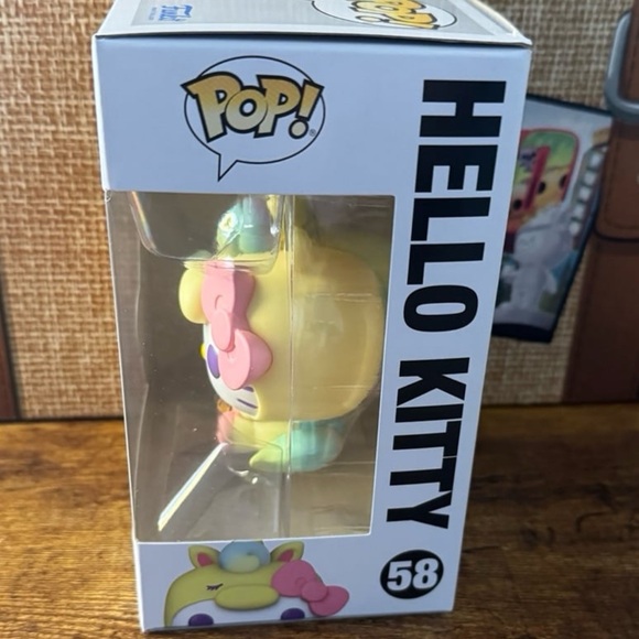 Funko Hello Kitty Unicorn Figure with Pink and Yellow Accents - Picture 4 of 5
